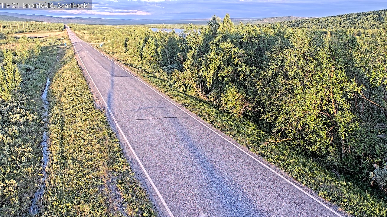 Kelikamerat Kuva Tie 21 Enontekiö, Saarikoski, Enontekiö, Lappi