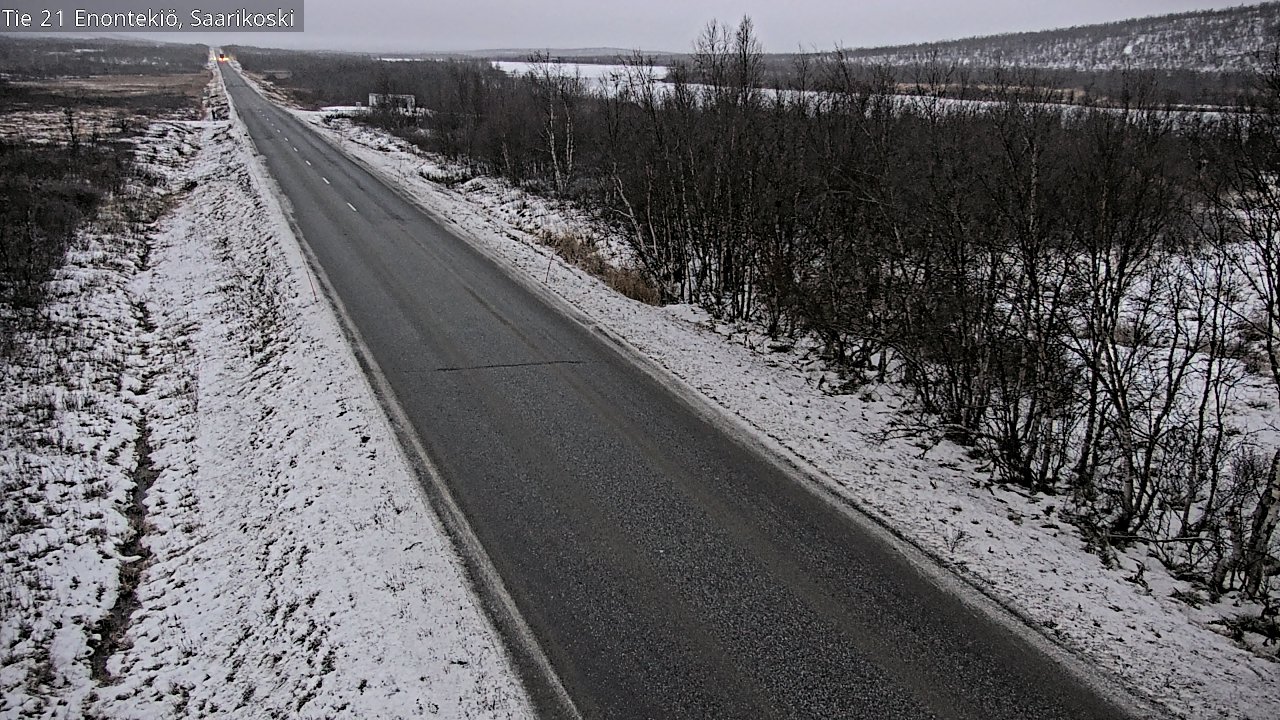 Kelikamerat Kuva Tie 21 Enontekiö, Saarikoski, Enontekiö, Lappi