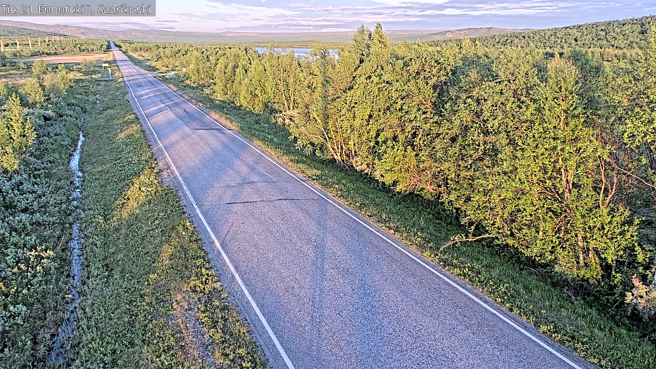 Kelikamerat Kuva Tie 21 Enontekiö, Saarikoski, Enontekiö, Lappi