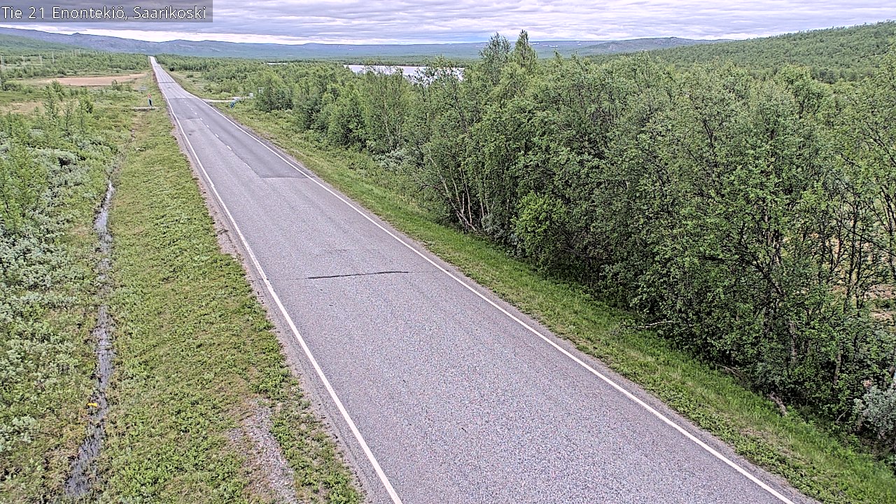 Kelikamerat Kuva Tie 21 Enontekiö, Saarikoski, Enontekiö, Lappi
