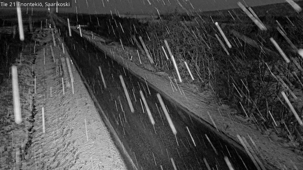 Kelikamerat Kuva Tie 21 Enontekiö, Saarikoski, Enontekiö, Lappi