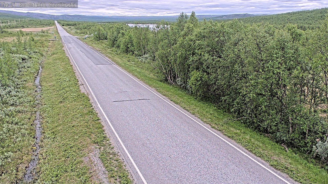 Kelikamerat Kuva Tie 21 Enontekiö, Saarikoski, Enontekiö, Lappi