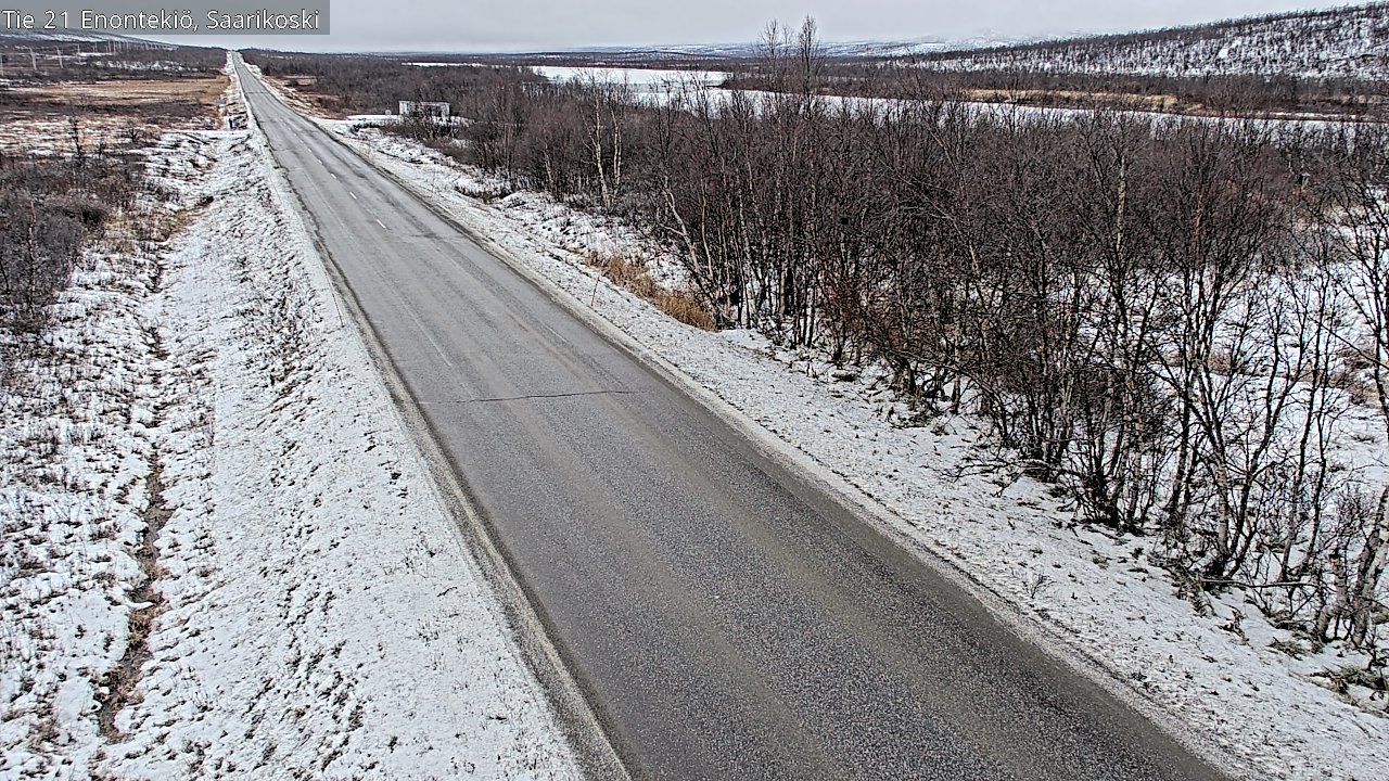 Kelikamerat Kuva Tie 21 Enontekiö, Saarikoski, Enontekiö, Lappi