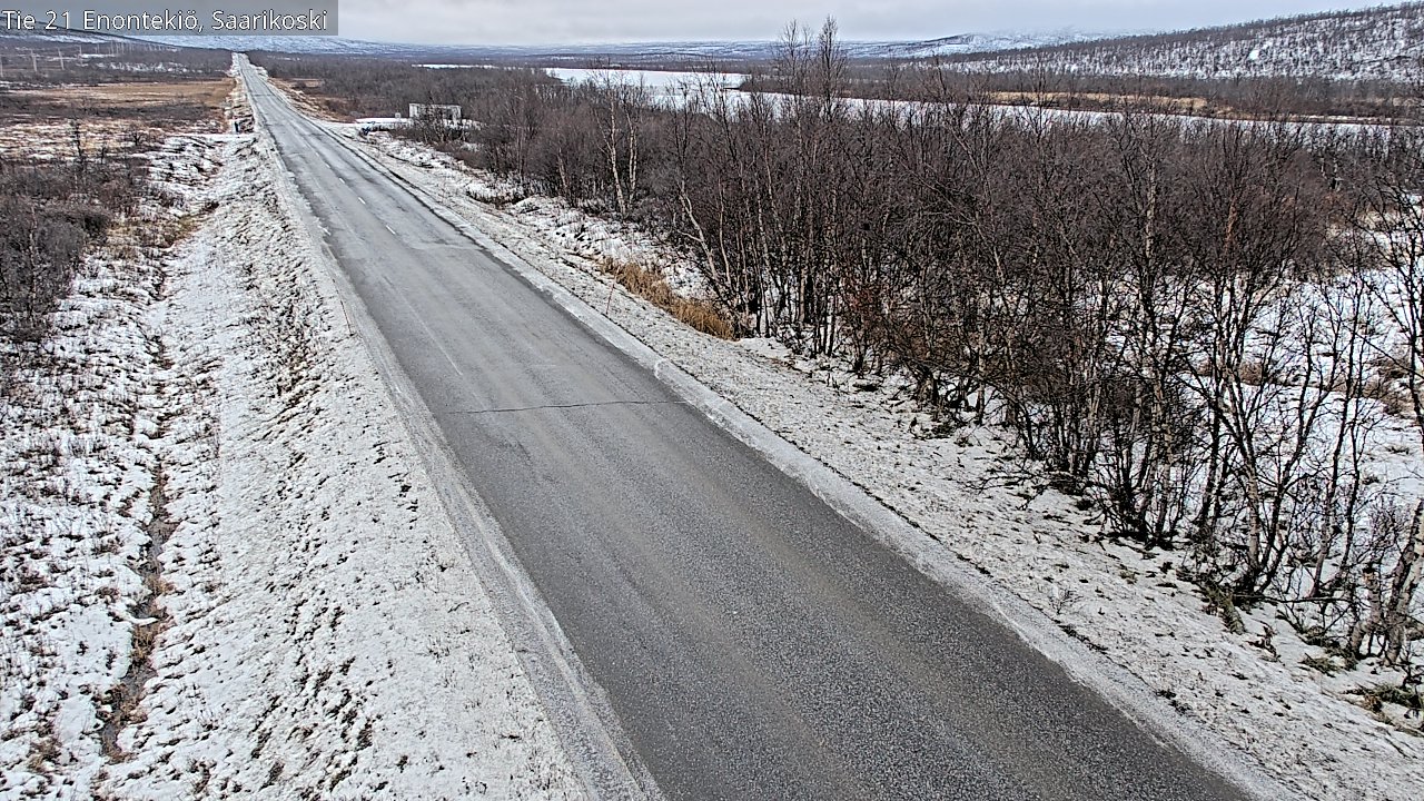 Kelikamerat Kuva Tie 21 Enontekiö, Saarikoski, Enontekiö, Lappi
