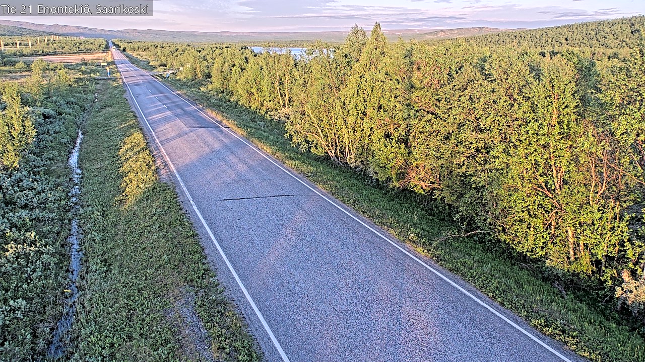 Kelikamerat Kuva Tie 21 Enontekiö, Saarikoski, Enontekiö, Lappi