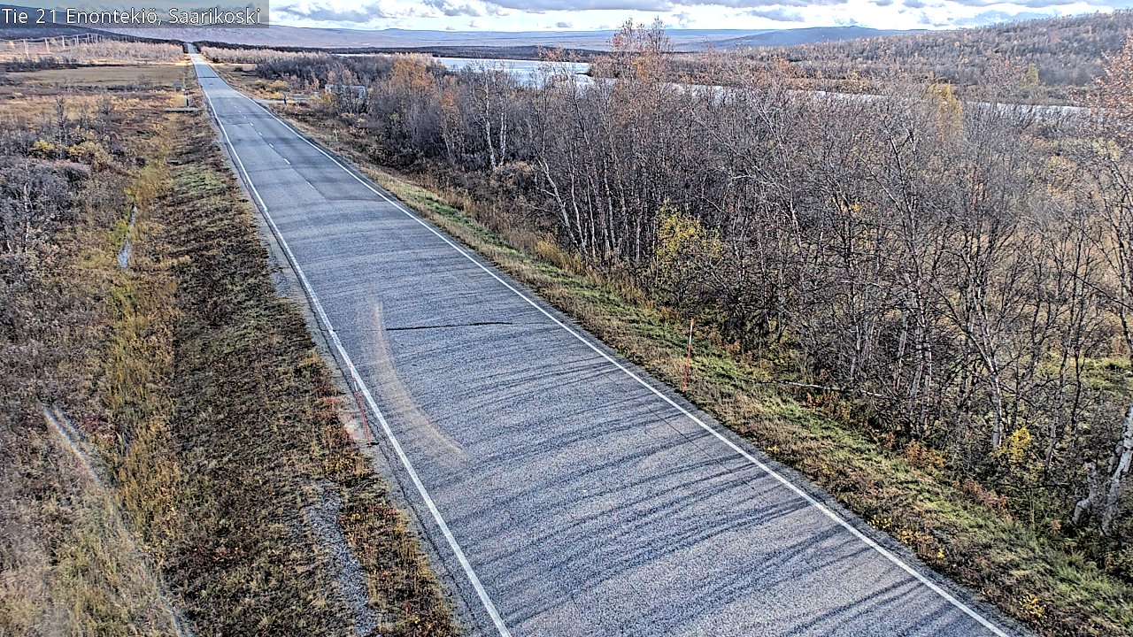 Kelikamerat Kuva Tie 21 Enontekiö, Saarikoski, Enontekiö, Lappi