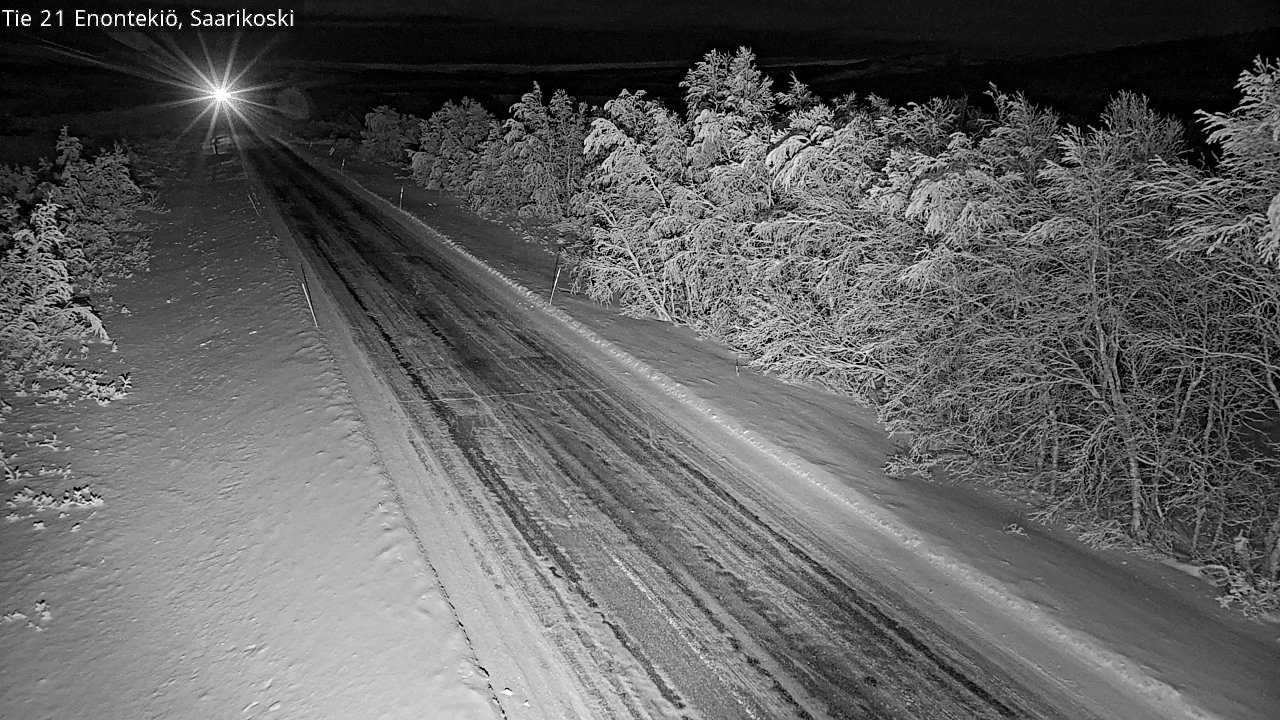 Kelikamerat Kuva Tie 21 Enontekiö, Saarikoski, Enontekiö, Lappi