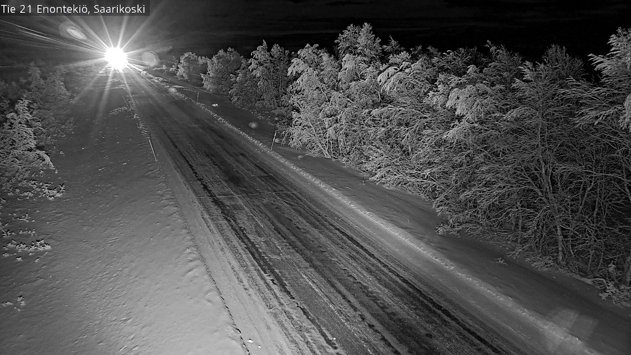 Kelikamerat Kuva Tie 21 Enontekiö, Saarikoski, Enontekiö, Lappi