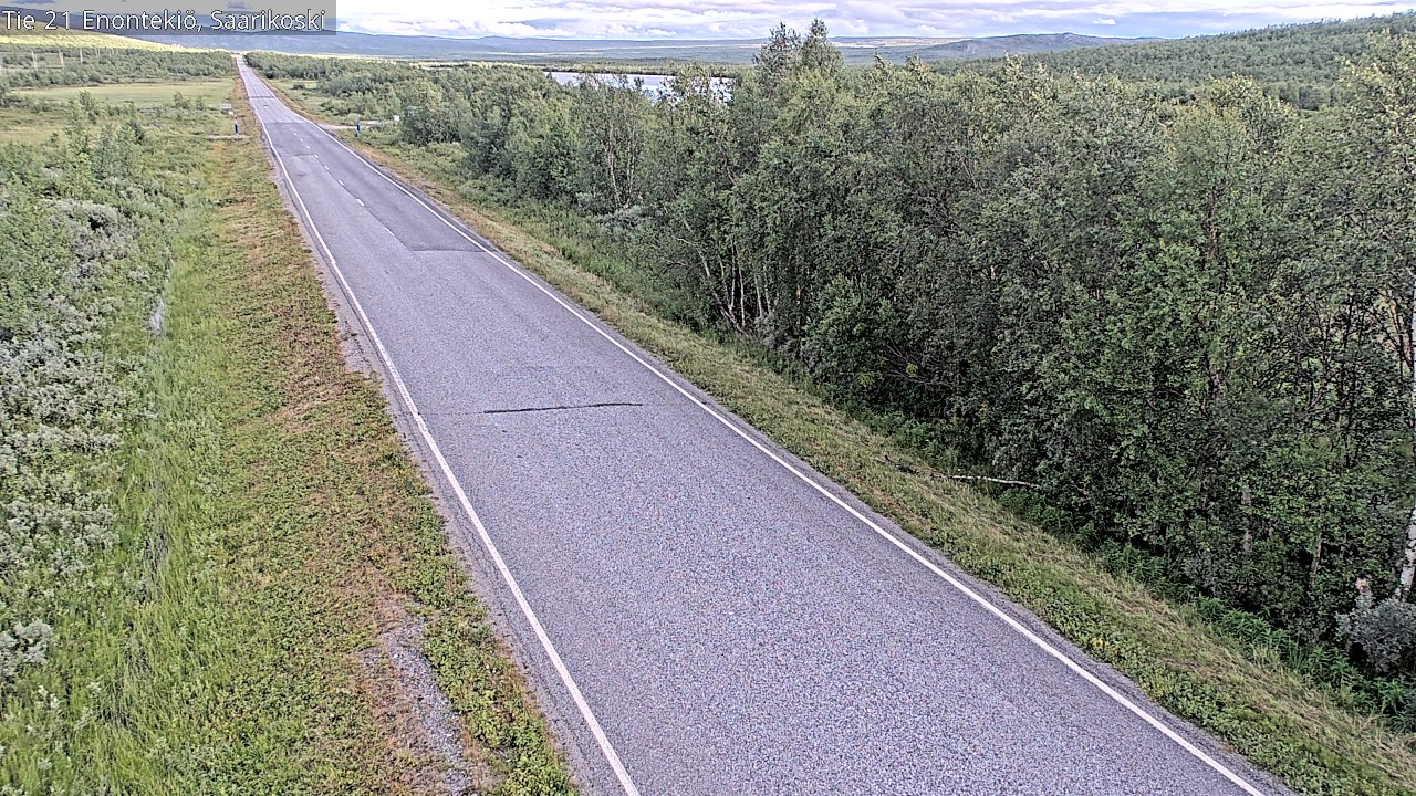 Kelikamerat Kuva Tie 21 Enontekiö, Saarikoski, Enontekiö, Lappi