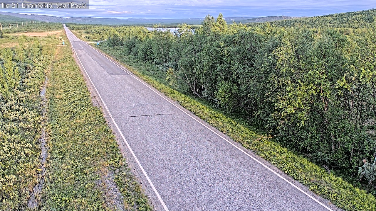 Kelikamerat Kuva Tie 21 Enontekiö, Saarikoski, Enontekiö, Lappi