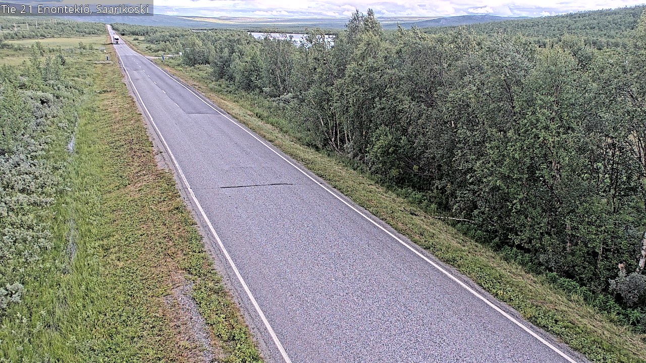 Kelikamerat Kuva Tie 21 Enontekiö, Saarikoski, Enontekiö, Lappi