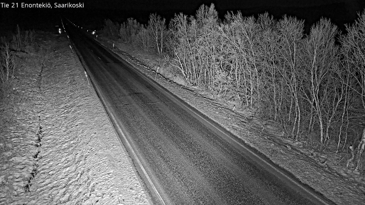 Kelikamerat Kuva Tie 21 Enontekiö, Saarikoski, Enontekiö, Lappi