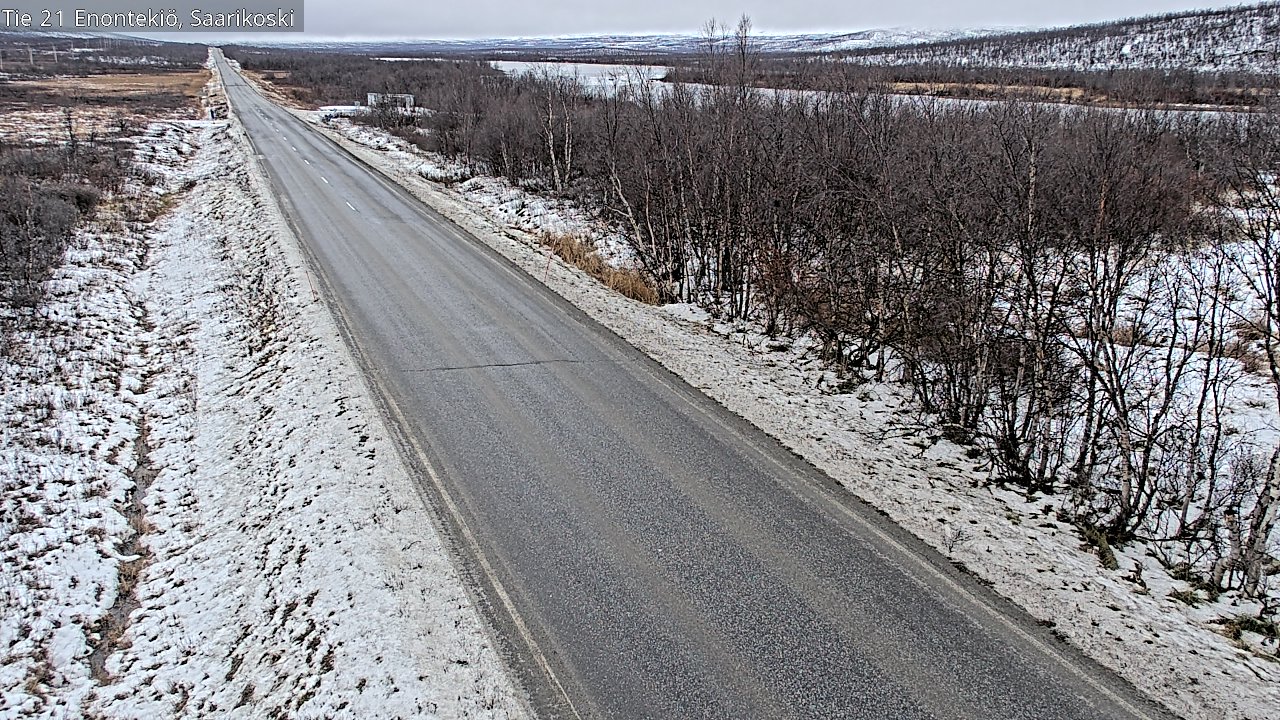 Kelikamerat Kuva Tie 21 Enontekiö, Saarikoski, Enontekiö, Lappi