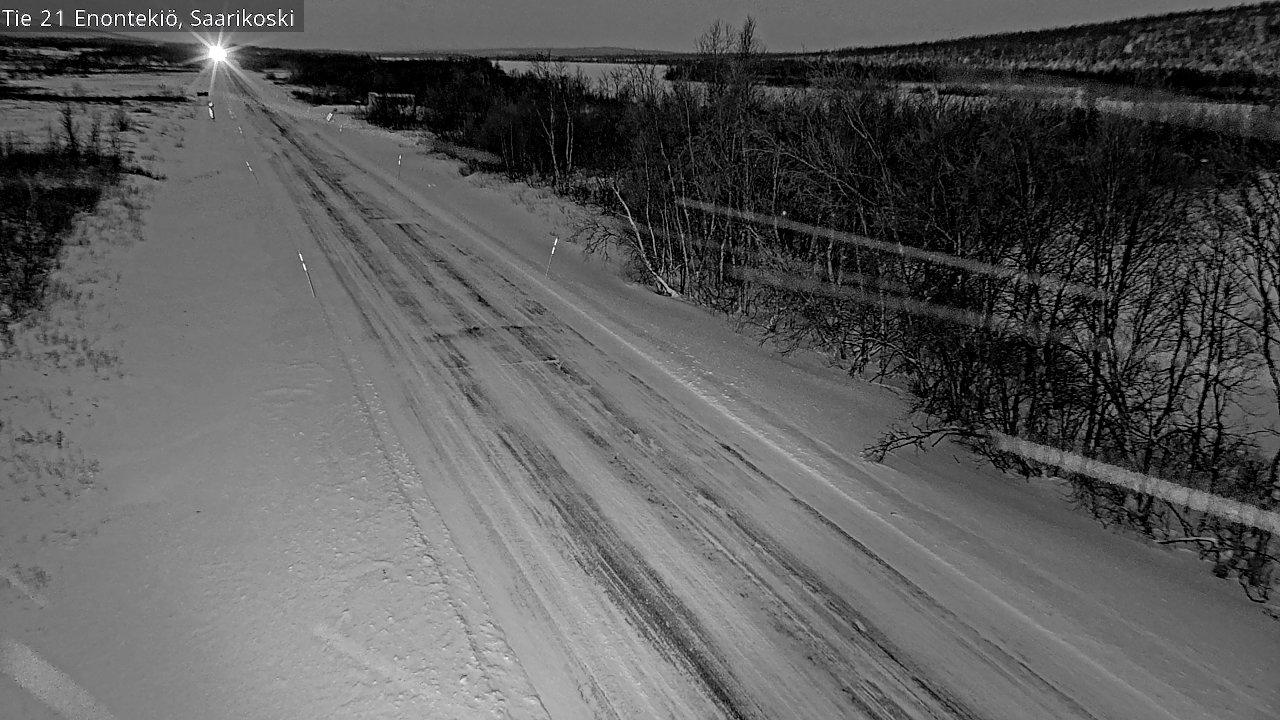 Kelikamerat Kuva Tie 21 Enontekiö, Saarikoski, Enontekiö, Lappi