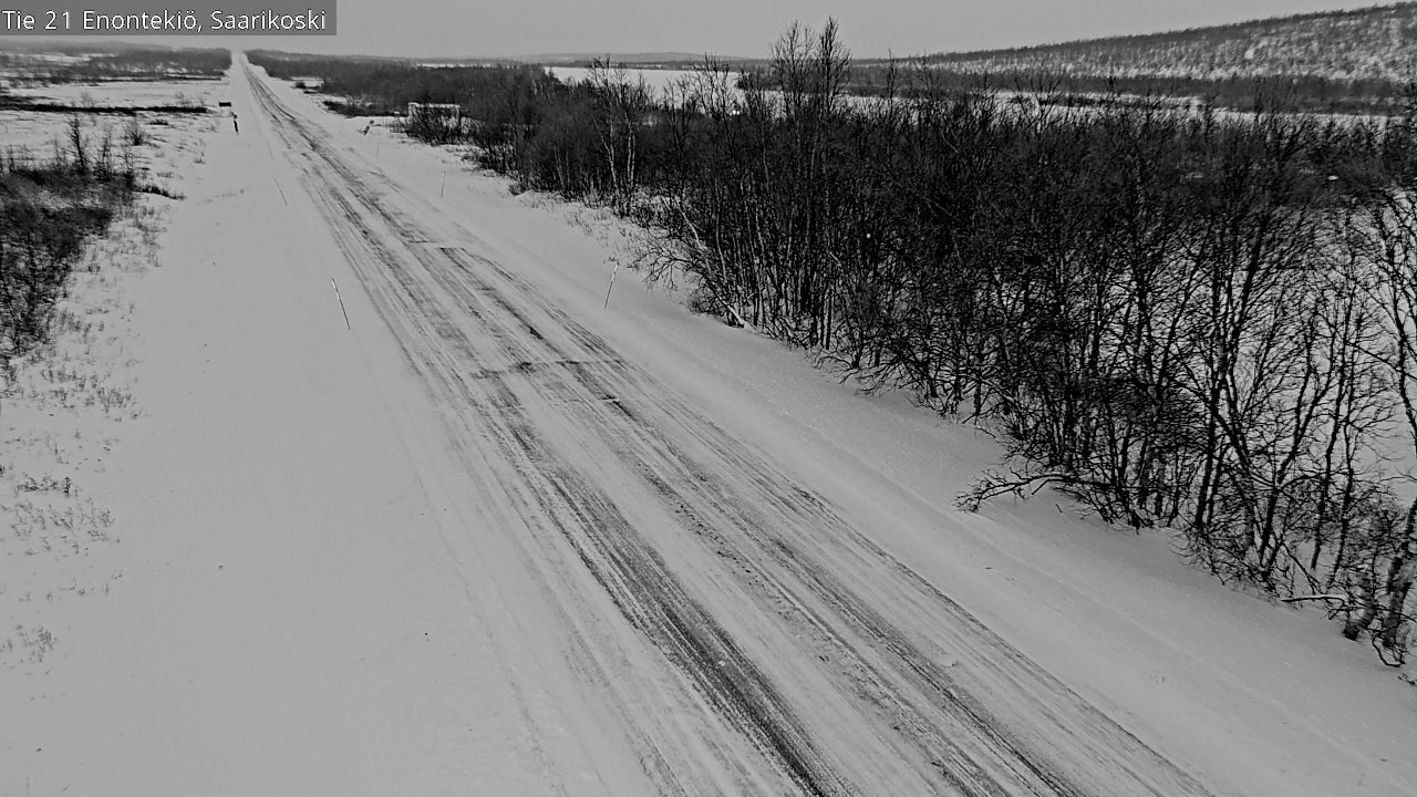 Kelikamerat Kuva Tie 21 Enontekiö, Saarikoski, Enontekiö, Lappi