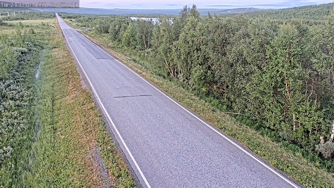 Kelikamerat Kuva Tie 21 Enontekiö, Saarikoski, Enontekiö, Lappi