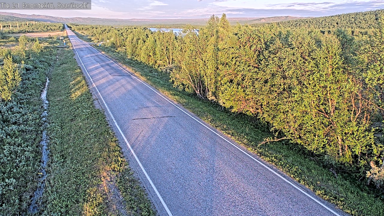 Kelikamerat Kuva Tie 21 Enontekiö, Saarikoski, Enontekiö, Lappi