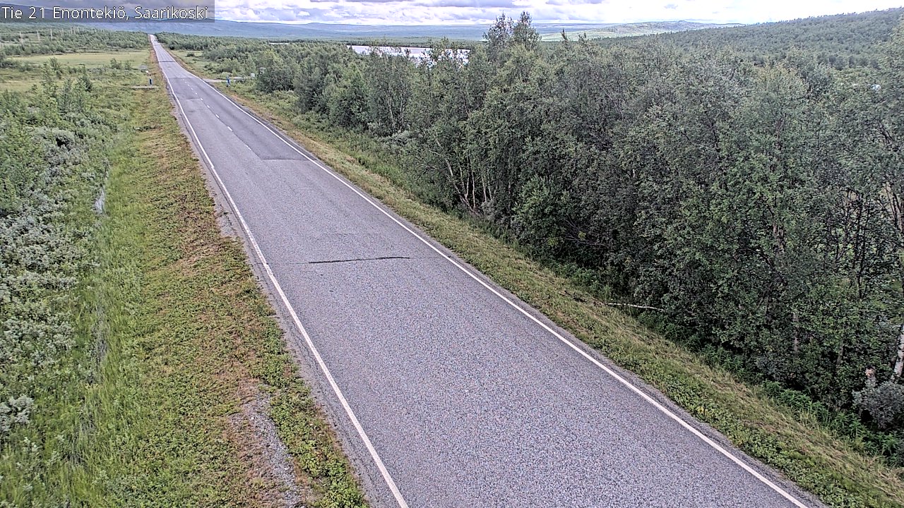 Kelikamerat Kuva Tie 21 Enontekiö, Saarikoski, Enontekiö, Lappi