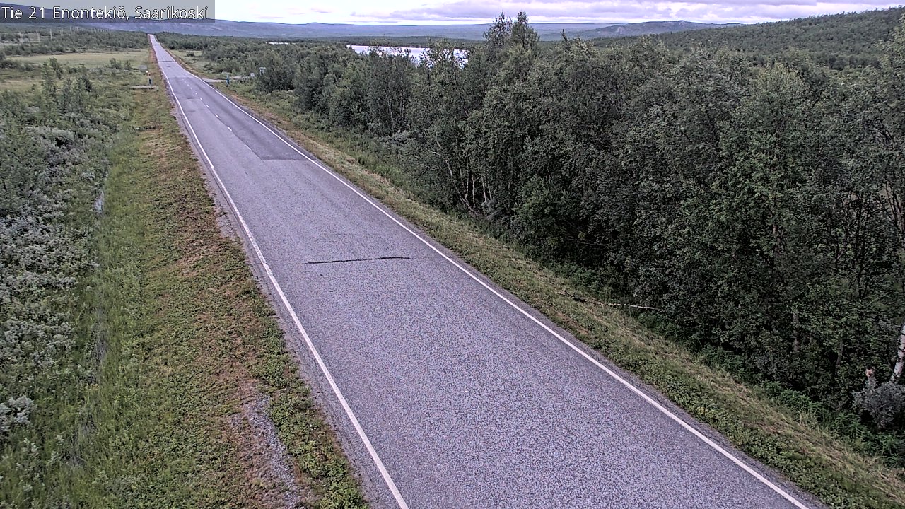 Kelikamerat Kuva Tie 21 Enontekiö, Saarikoski, Enontekiö, Lappi