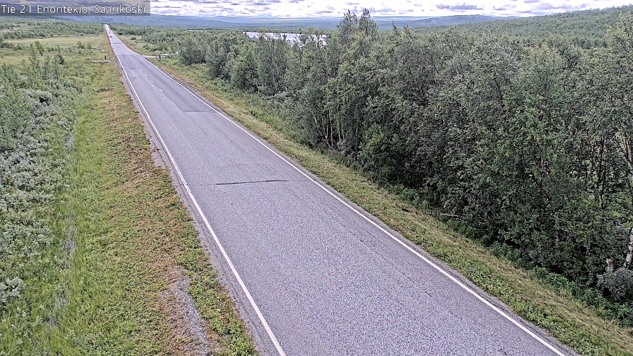 Kelikamerat Kuva Tie 21 Enontekiö, Saarikoski, Enontekiö, Lappi