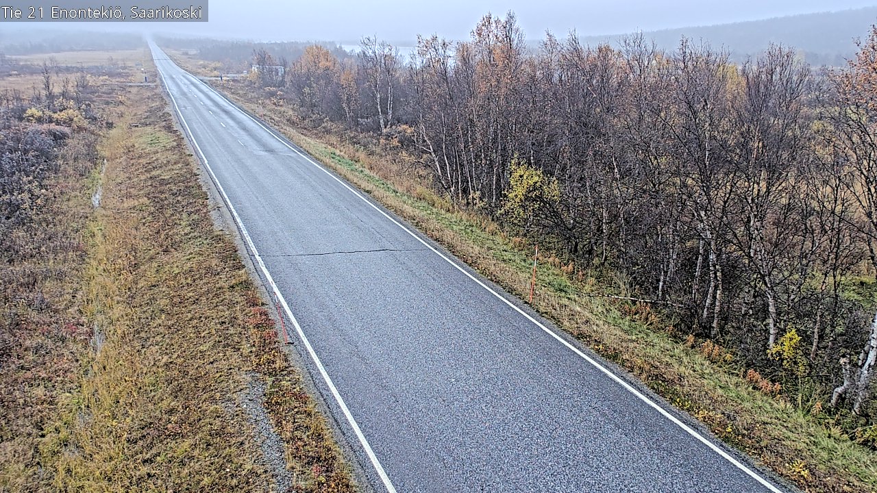 Kelikamerat Kuva Tie 21 Enontekiö, Saarikoski, Enontekiö, Lappi