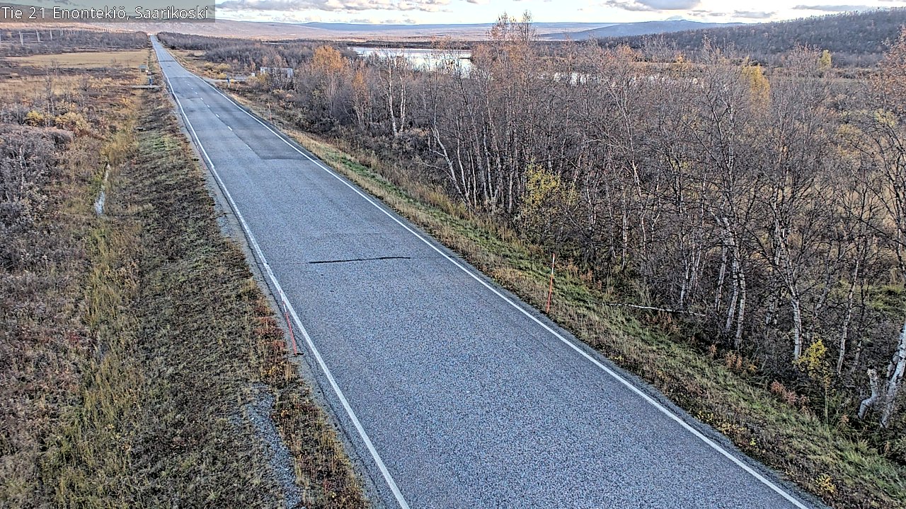 Kelikamerat Kuva Tie 21 Enontekiö, Saarikoski, Enontekiö, Lappi