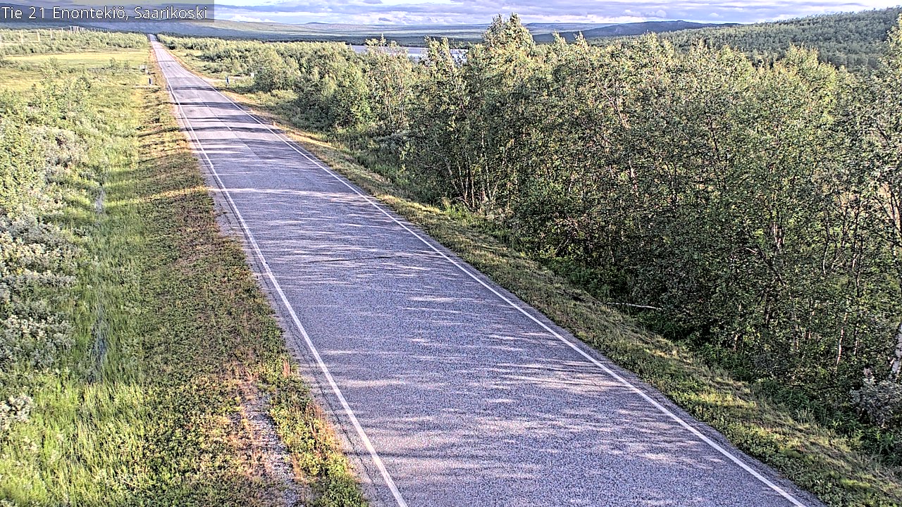 Kelikamerat Kuva Tie 21 Enontekiö, Saarikoski, Enontekiö, Lappi