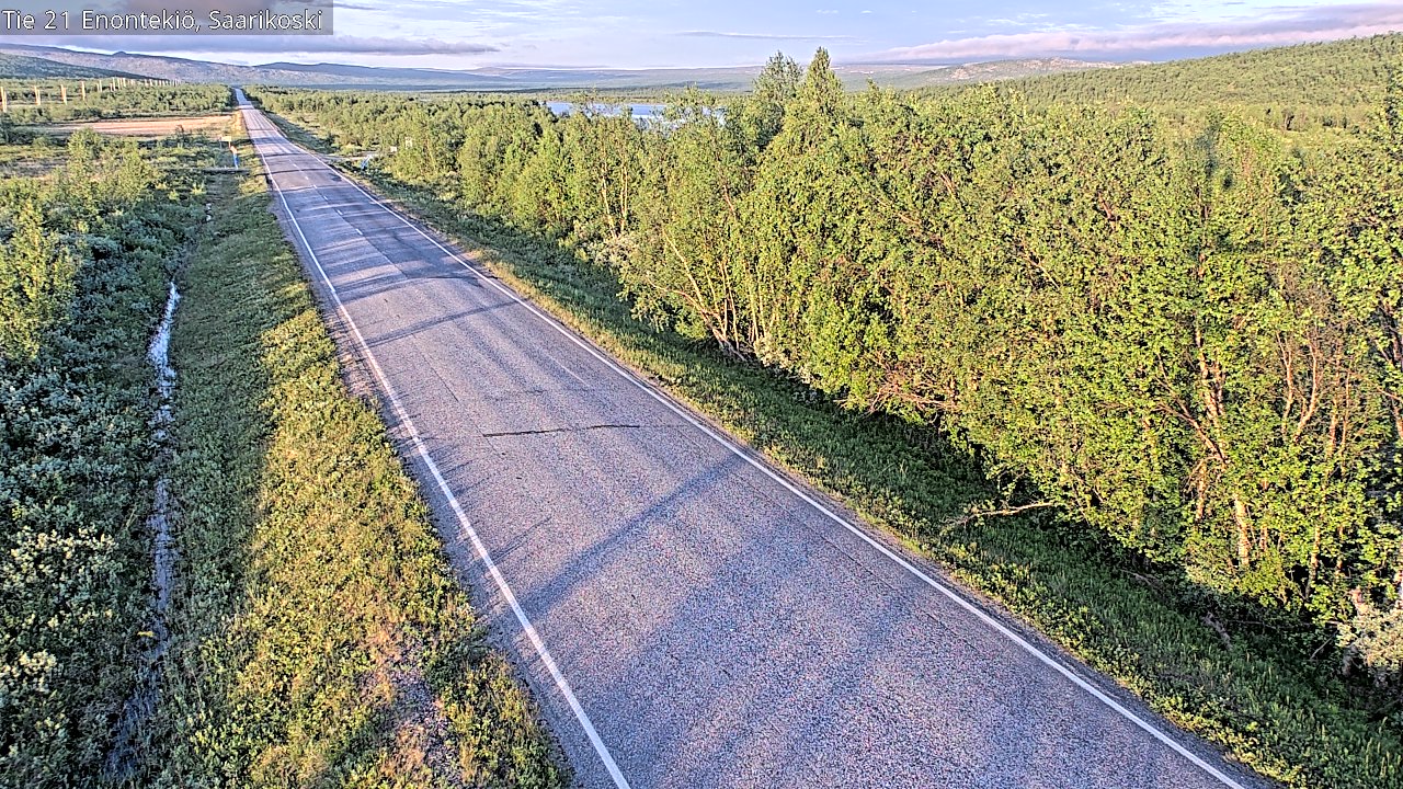 Kelikamerat Kuva Tie 21 Enontekiö, Saarikoski, Enontekiö, Lappi