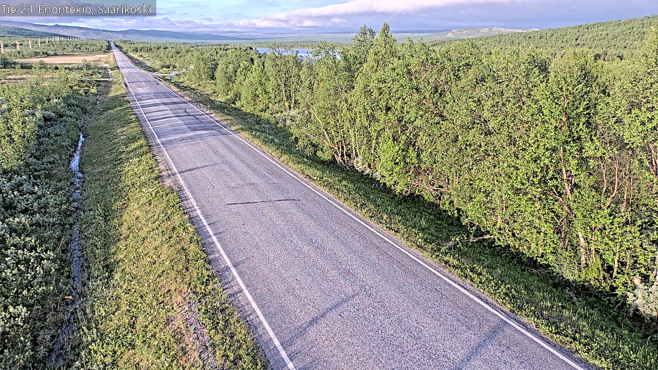 Kelikamerat Kuva Tie 21 Enontekiö, Saarikoski, Enontekiö, Lappi