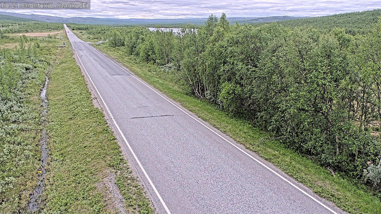 Kelikamerat Kuva Tie 21 Enontekiö, Saarikoski, Enontekiö, Lappi