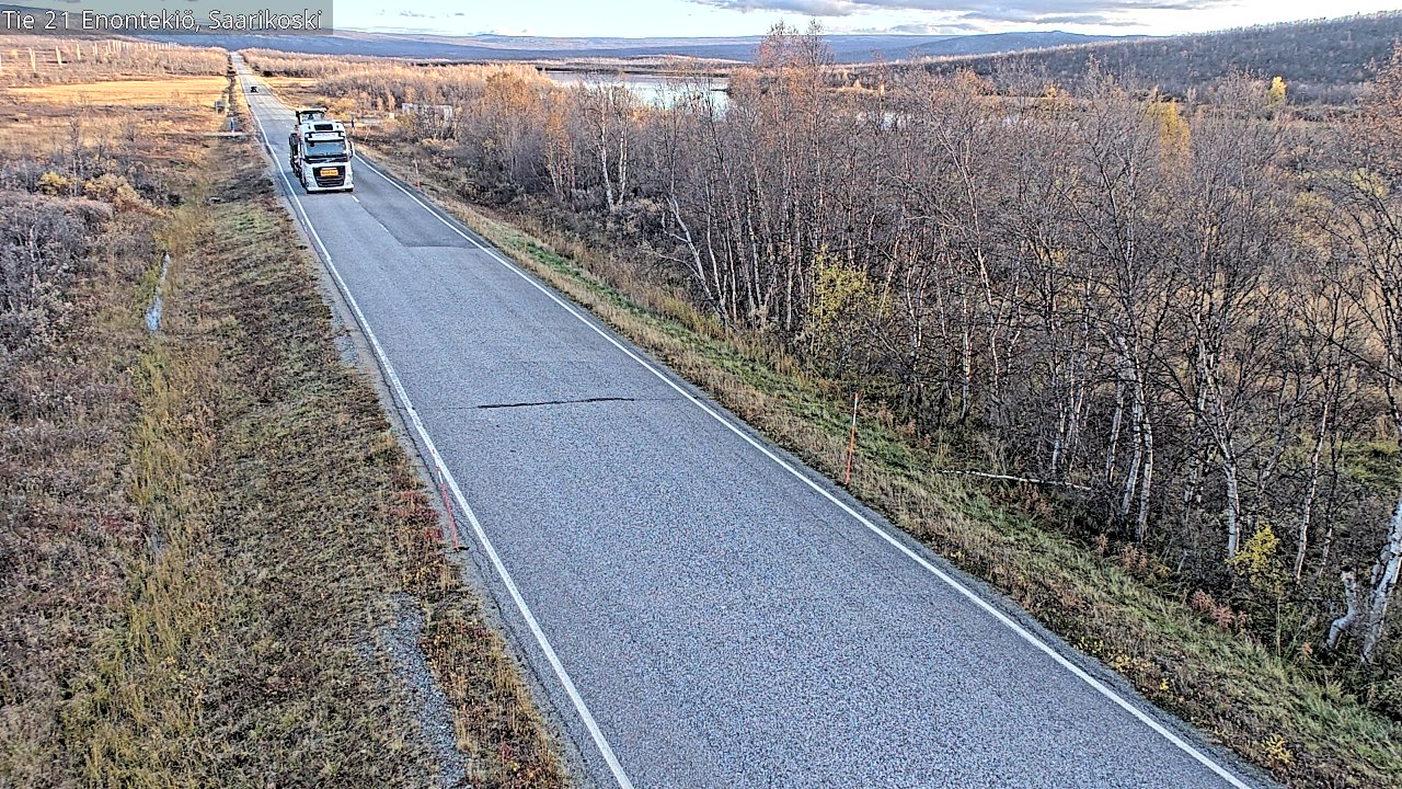 Kelikamerat Kuva Tie 21 Enontekiö, Saarikoski, Enontekiö, Lappi