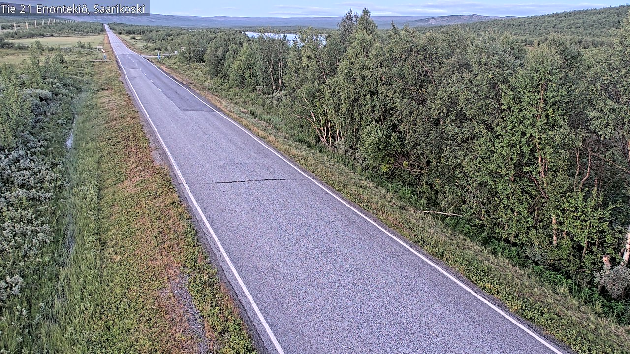 Kelikamerat Kuva Tie 21 Enontekiö, Saarikoski, Enontekiö, Lappi