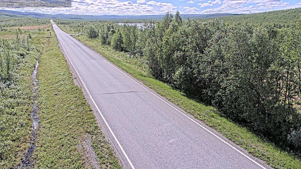 Kelikamerat Kuva Tie 21 Enontekiö, Saarikoski, Enontekiö, Lappi