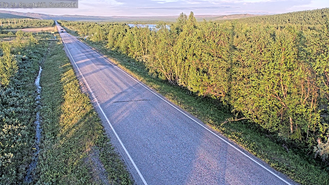Kelikamerat Kuva Tie 21 Enontekiö, Saarikoski, Enontekiö, Lappi
