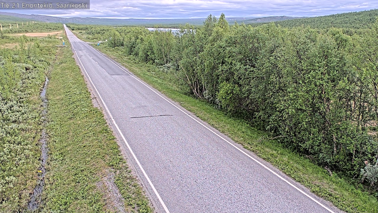 Kelikamerat Kuva Tie 21 Enontekiö, Saarikoski, Enontekiö, Lappi
