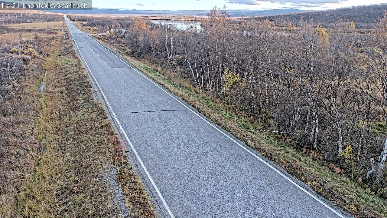 Kelikamerat Kuva Tie 21 Enontekiö, Saarikoski, Enontekiö, Lappi