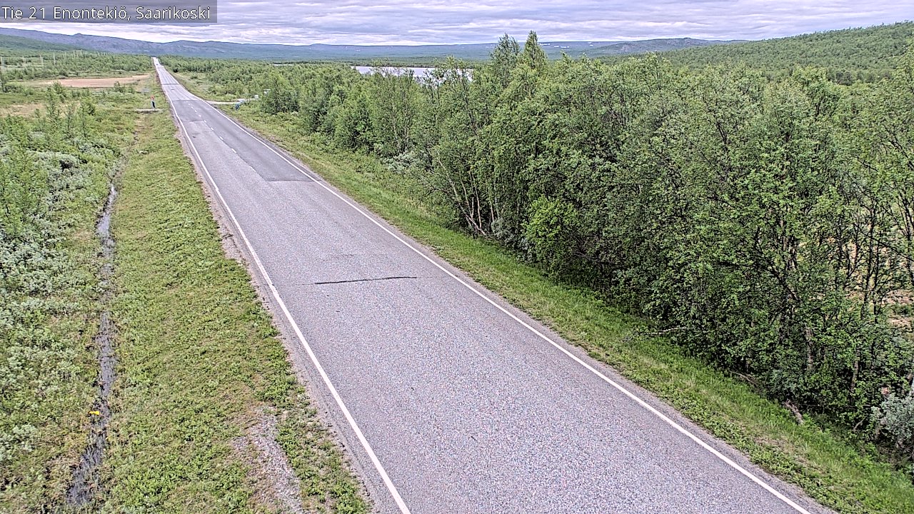 Kelikamerat Kuva Tie 21 Enontekiö, Saarikoski, Enontekiö, Lappi