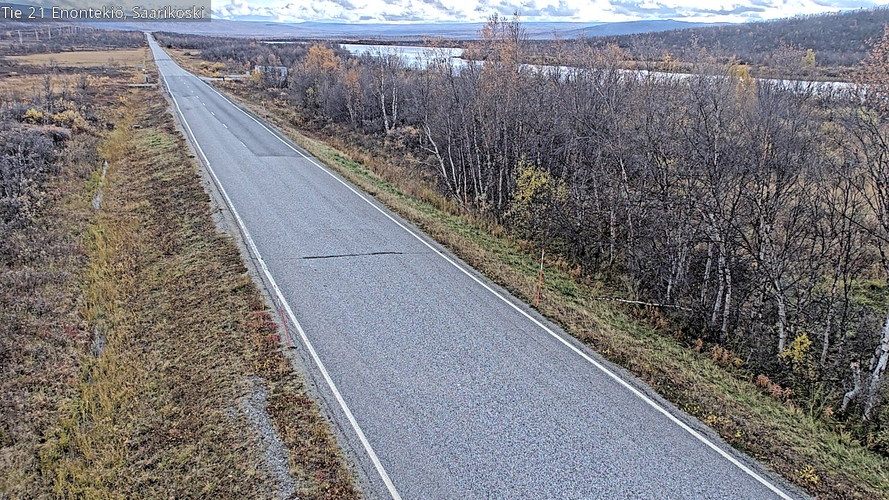 Kelikamerat Kuva Tie 21 Enontekiö, Saarikoski, Enontekiö, Lappi
