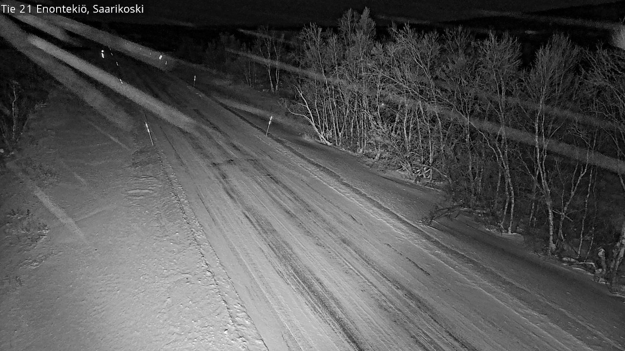 Kelikamerat Kuva Tie 21 Enontekiö, Saarikoski, Enontekiö, Lappi