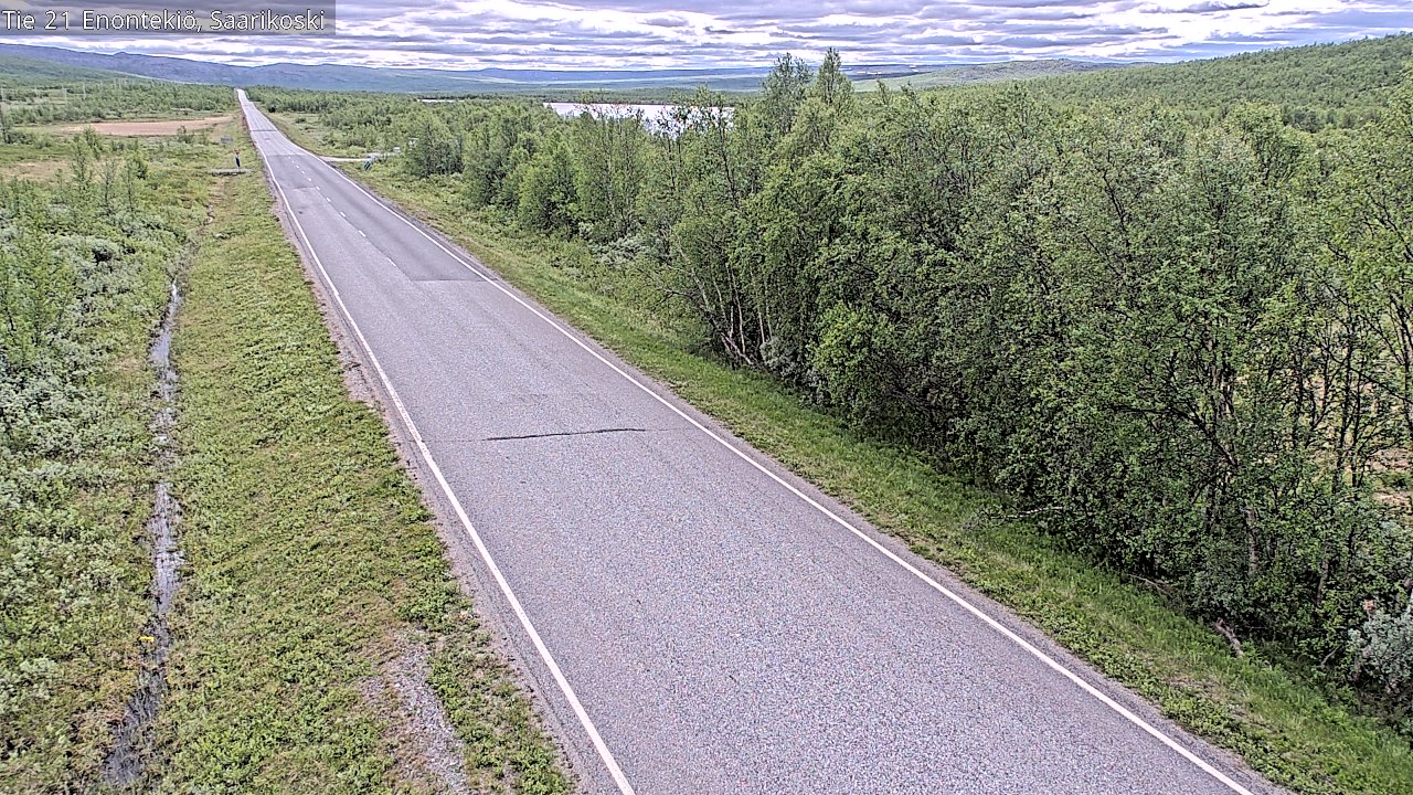 Kelikamerat Kuva Tie 21 Enontekiö, Saarikoski, Enontekiö, Lappi