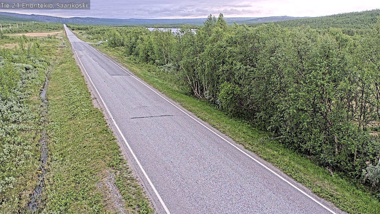 Kelikamerat Kuva Tie 21 Enontekiö, Saarikoski, Enontekiö, Lappi