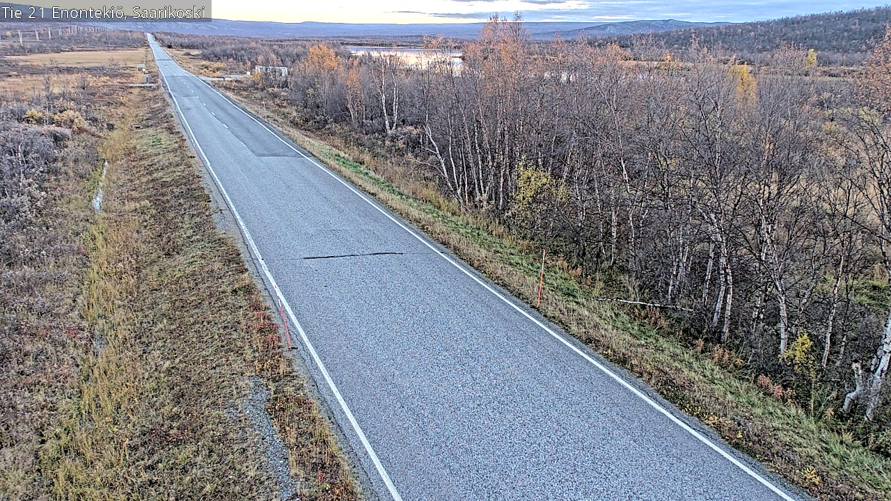 Kelikamerat Kuva Tie 21 Enontekiö, Saarikoski, Enontekiö, Lappi