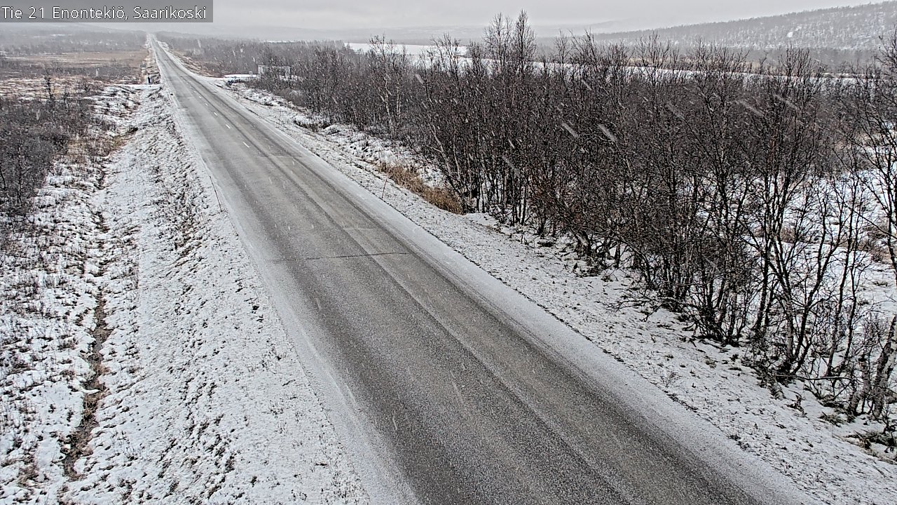 Kelikamerat Kuva Tie 21 Enontekiö, Saarikoski, Enontekiö, Lappi