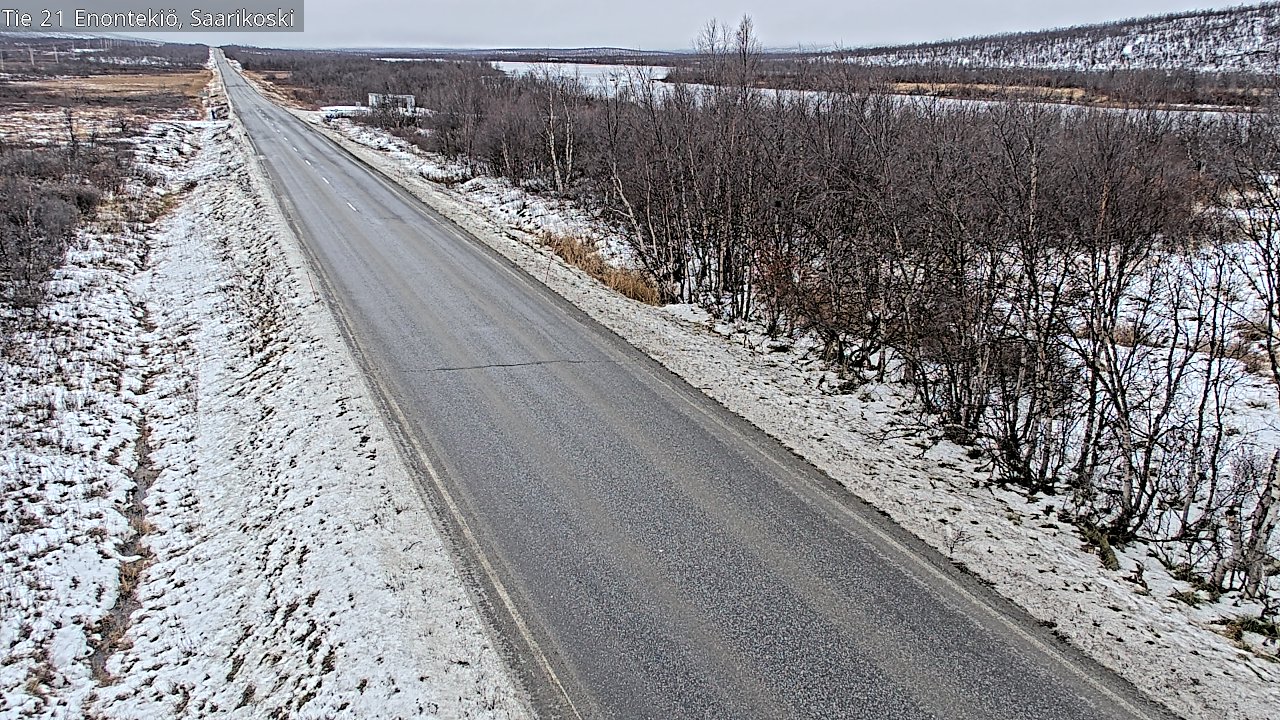Kelikamerat Kuva Tie 21 Enontekiö, Saarikoski, Enontekiö, Lappi