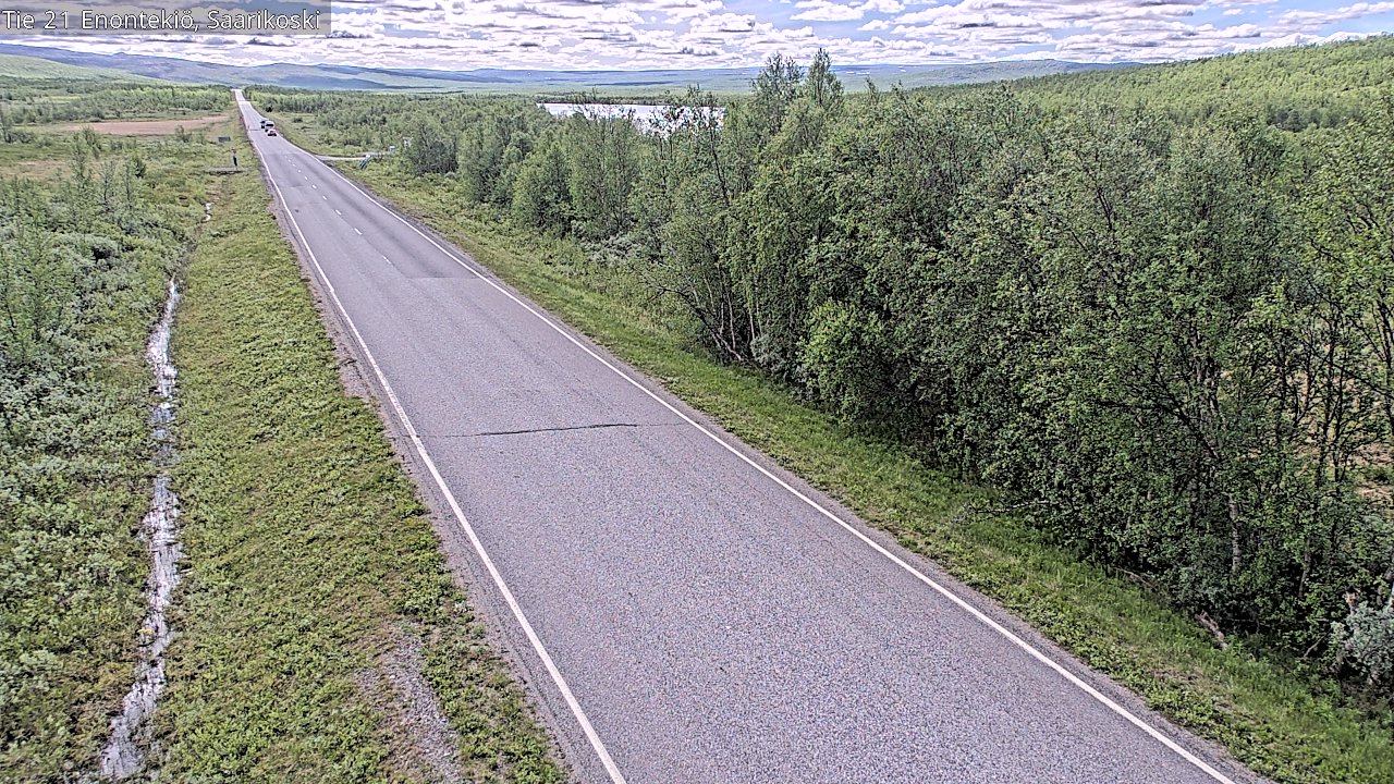 Kelikamerat Kuva Tie 21 Enontekiö, Saarikoski, Enontekiö, Lappi