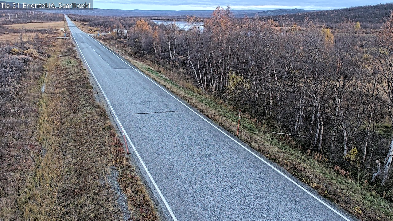 Kelikamerat Kuva Tie 21 Enontekiö, Saarikoski, Enontekiö, Lappi