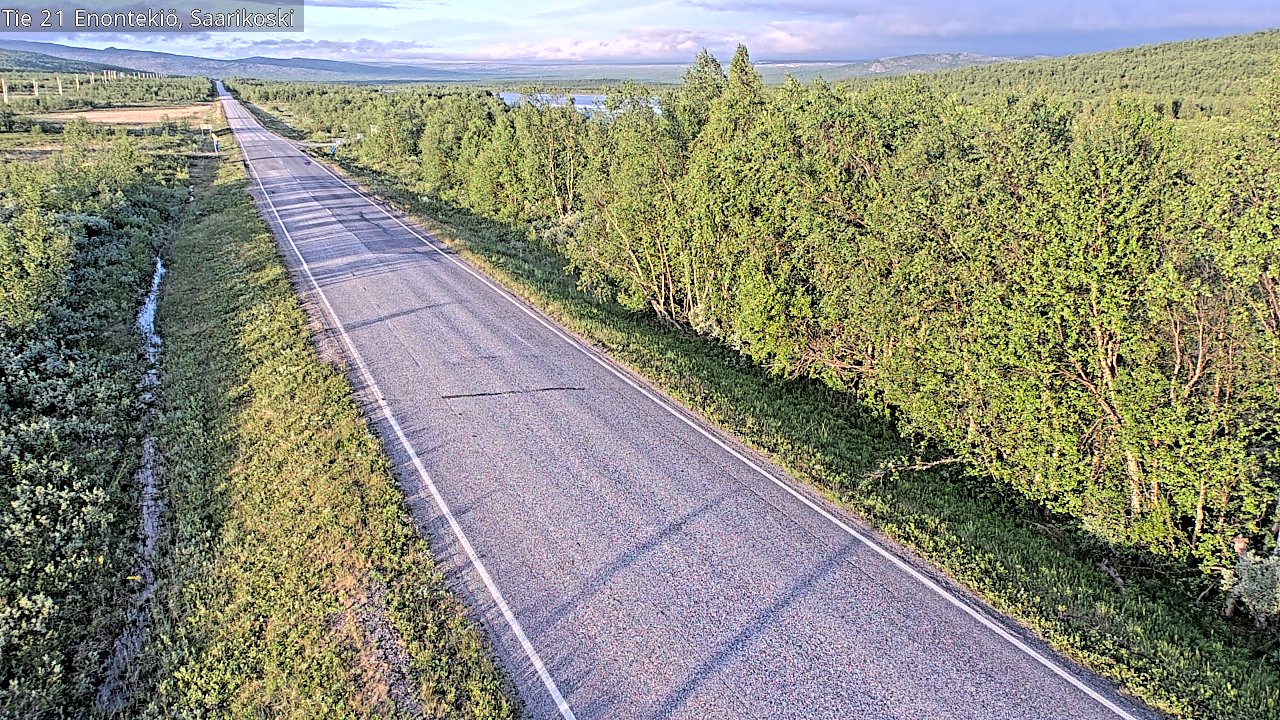 Kelikamerat Kuva Tie 21 Enontekiö, Saarikoski, Enontekiö, Lappi