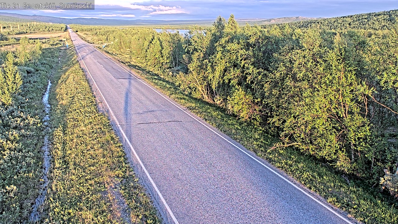 Kelikamerat Kuva Tie 21 Enontekiö, Saarikoski, Enontekiö, Lappi