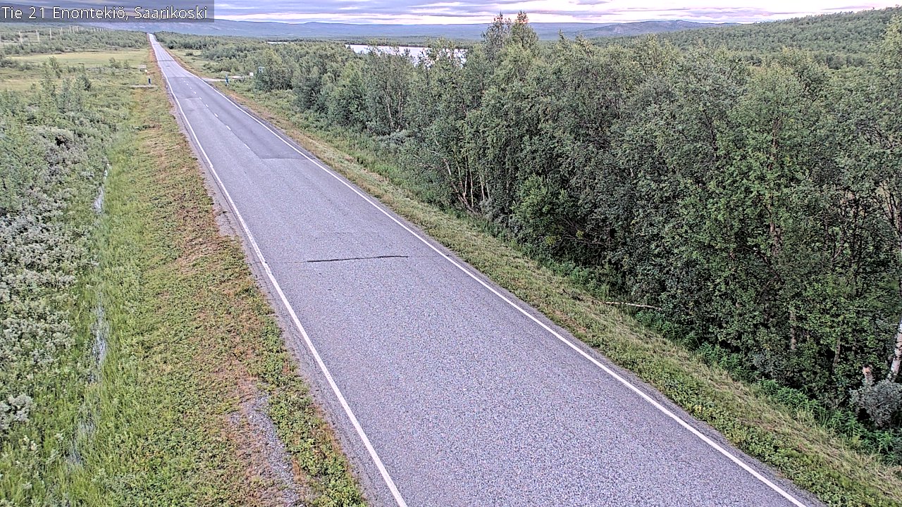 Kelikamerat Kuva Tie 21 Enontekiö, Saarikoski, Enontekiö, Lappi