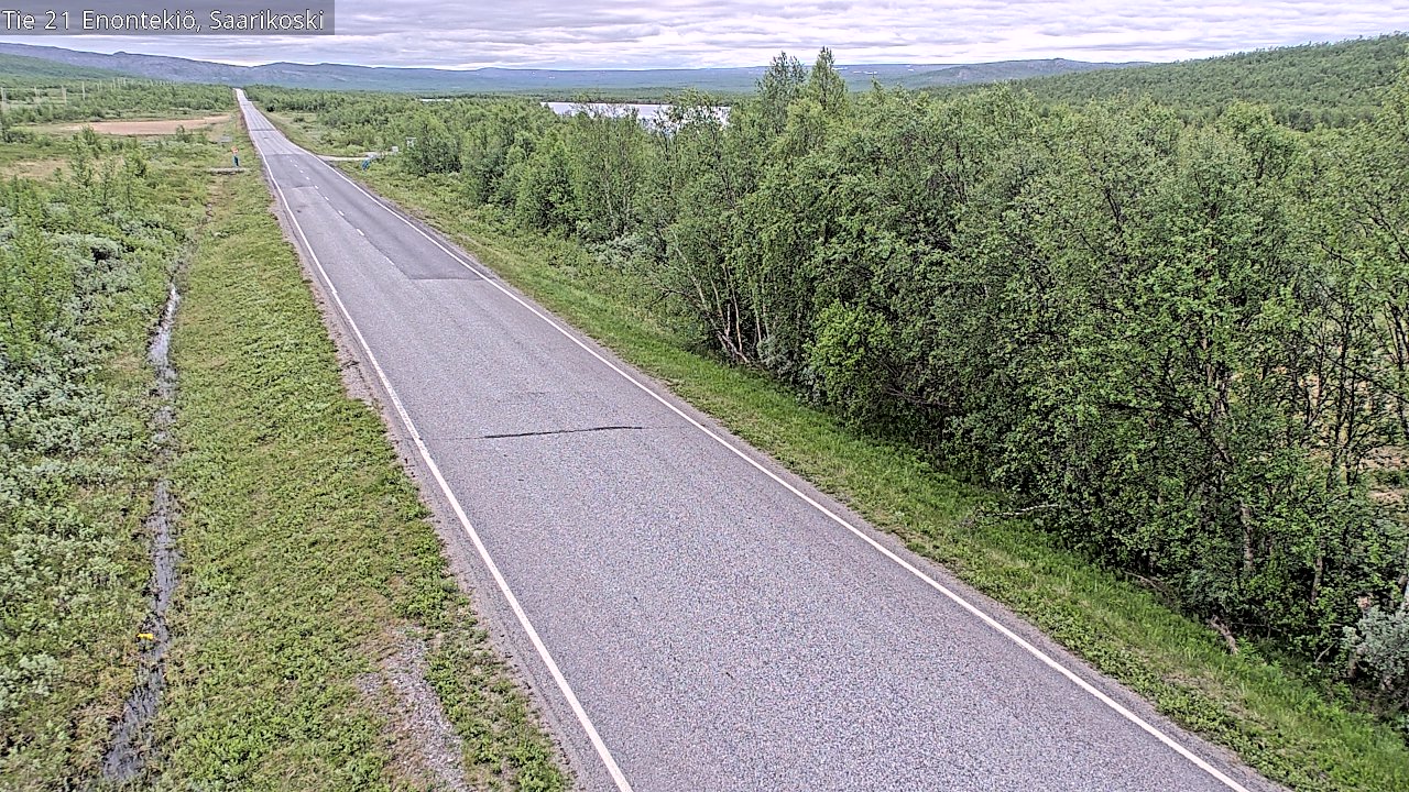 Kelikamerat Kuva Tie 21 Enontekiö, Saarikoski, Enontekiö, Lappi